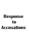 response to accusations