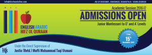 Admission Open 2016-17