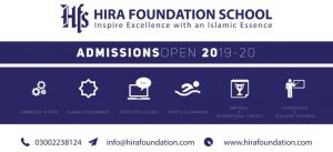 HFS-2019-Admissions - karachi School