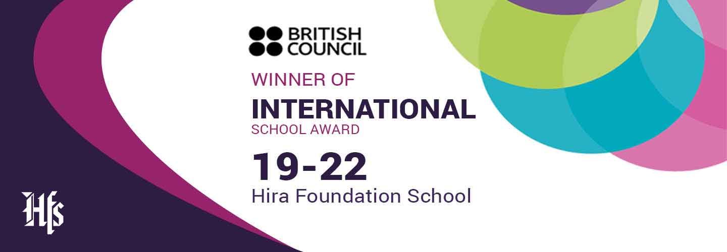 British Council winner of international school award 1-22